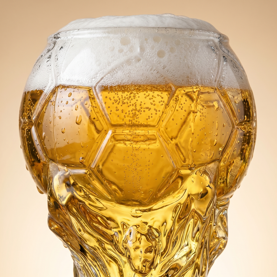 Trophy pint detail